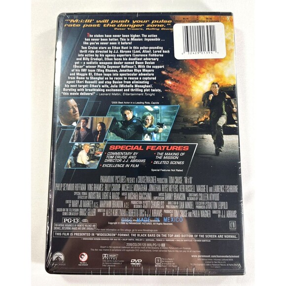 M:i:III Mission Impossible III 2006 DVD Widescreen New Factory Sealed - Picture 5 of 8